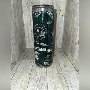 Green Michigan State Spartans Tumbler